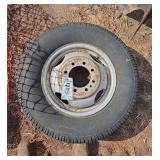 Spare truck rim, row:4