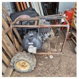 Briggs and Stratton 5.5HP Motor and Caddy, bldg:locked