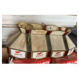 Vintage Miller High Life pool table light fixture, bldg:blue