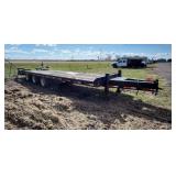 2006 Super line equipment flatbed trailer, row:1