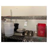 Shelf of baking items