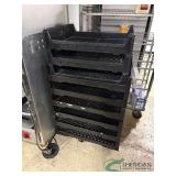 Break Racks on caster cart