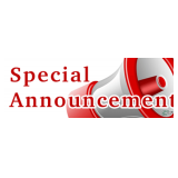 Special Announcement - Lot locations by lot numbers