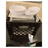 Crate of Dishes