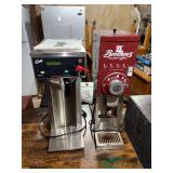Curtis Automatic Airpot Coffee Brewer and Coffee Grinder
