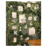 Contents of Decorative Wall and small corner shelf