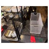 Metal racks and misc.