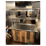 Stainless Steel Prep/ Service Rack