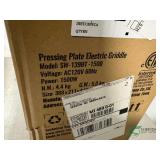 Pressing Plate Electric Griddle 1500W - New in Box
