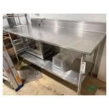 Stainless Steel Prep Table