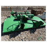 John Deere MX8 rotary mower, dual blade, missing one gear box
