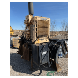 Scat 481 Trenching blade, not functional, has CAT 3304B engine