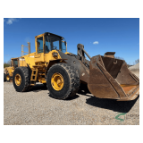 Volvo L150 Wheel Loader, 18,087 hours, 5 yard bucket, S/N - L150CV60563