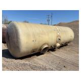 4,000 gallon Fiberglass tank, has been cut and flushed