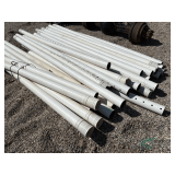 4" HDPE Triplewall Solid Pipe, some are drilled for drainage