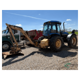 New Holland TV145 Tractor with Tiger Ditch Bank Mower,
