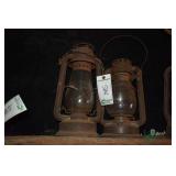 (2) Vintage lanterns