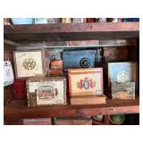 Vintage cigar boxes