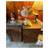 (2) Stands and lamps