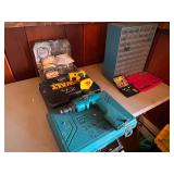 Misc. tools and bins