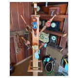 Beer handle coat rack