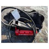 Porto-Power Hydraulic foot pump and tools