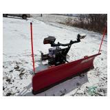 BOSS 7'6' standard Tripedge straight snow plow, has controls and mounting brackets