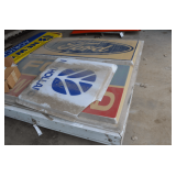 Double Sided New Holland Sign