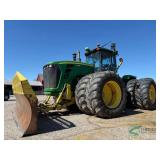 John Deere 9430 Tractor, 6,305 hours, Degelman 6900 Push blade,  S/N - RW9430P013881