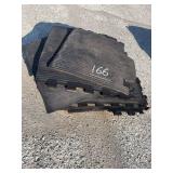 Rubber cow mats, 4’ x 4’