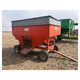 Ficklin 213 Gravity Box with extensions on Gehl running gear