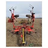 Kuhn GF5001THA Tedder, 4 basket