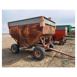 Gravity Wagon on Knowles Running gear