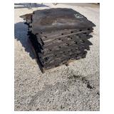 Rubber cow mats, 4’ x 4’