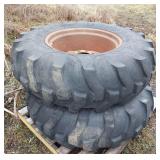 (2) 14.9 x 24 Armstrongs on 8 Bolt Rims