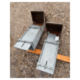 (2) Single Hole Feeders