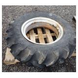 (1) 12.4 x 24 Armstrong on Rim