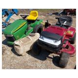 Lawn Mowers/ Gas Cans/ Sprayer Tank/ 1 Trailer Tire