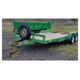 2000 Barlow 16' Car Hauler