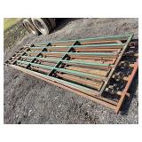 (5) Livestock Gates, square tube, 2 are 20 ft., 1 is 16 ft., 2 are 14 ft.