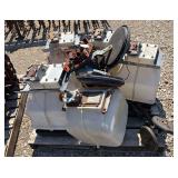 White Planter Boxes & Parts