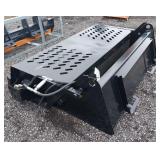 Skid Steer Hydraulic Rock Rake