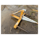 King Kutter bucket mount bale spear