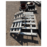 (3) Sections of Flat Rack Railing