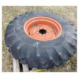 (1) 16.9 x 26 Goodyear Tire on 8-Bolt Rim