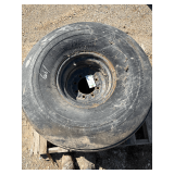 (1) 19L-16.1 Rim & Tire