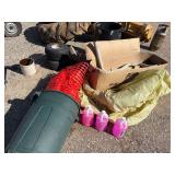 Exhaust for 1994 Chevy Pickup, Snow Fence, (2) Snowmobile Tires & More