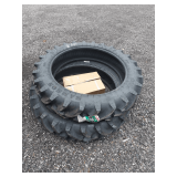 (2) 9.5 x 32 8 ply Tractor Tires w/ Tubes