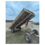 Wagon w/ Hydraulic Scissor Dump