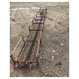 Hay elevator with electric motor, 20 ft.